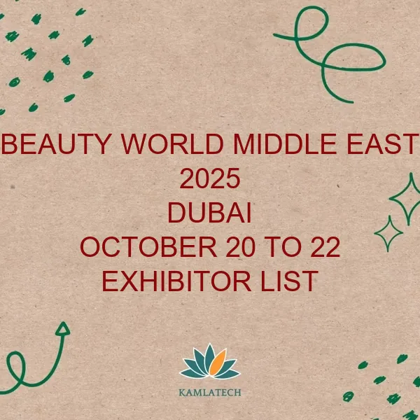 Beauty World Middle East Dubai 2025 Exhibitor List (2460 Exhibitors)